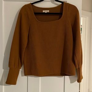 Madewell Square Neck Sweater-Size M